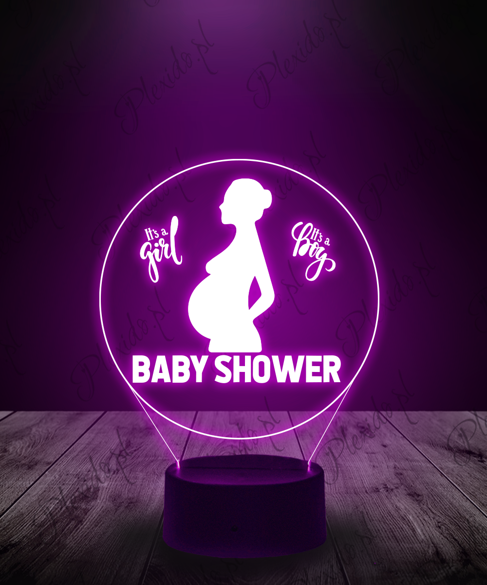 lampki led 3d uroczystości Baby shower